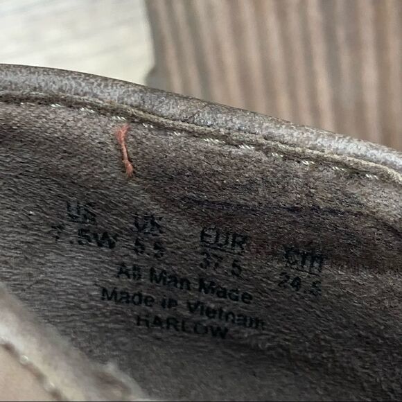 Dr. Scholls “Harlow” Wedge~Pewter~Ankle Bootie Slip On~Women's~Size 7.5W - Picture 9 of 9